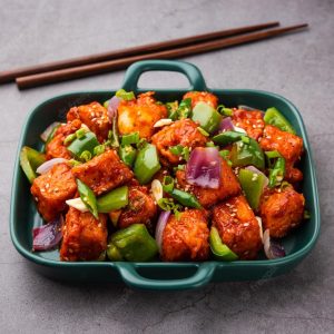 Chilly Paneer (8pc) : Spice N Ice