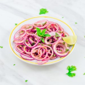 Onion Salad : Sainik Dhaba
