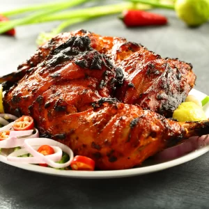 Chicken Tandoori (Full) : Sainik Dhaba