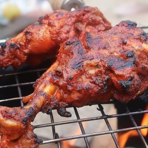 Dasi Chicken Tandoori : Sainik Dhaba
