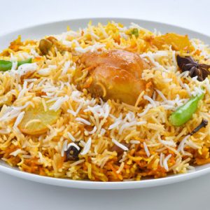 (Half) Chicken Biriyani : Zaika Dum Biriyani Jalpaiguri