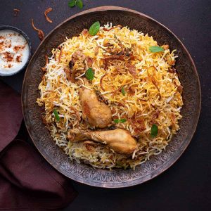 Chicken Biriyani : Avinandan Restaurant Jalpaiguri