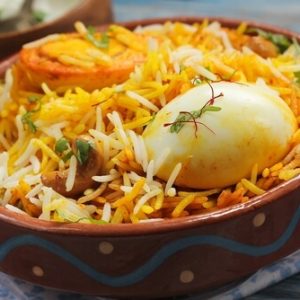 Egg Biriyani : Avinandan Restaurant Jalpaiguri
