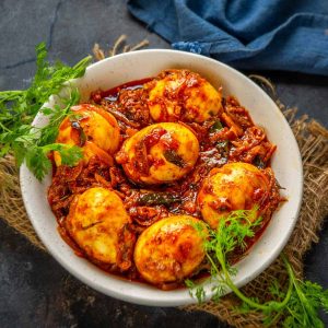 Egg Masala : Avinandan Restaurant Jalpaiguri