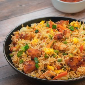Mixed Fried Rice (Schezwan) : Avinandan Restaurant Jalpaiguri