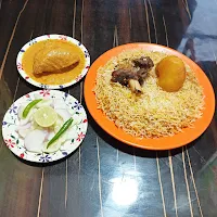 Mutton Biriyani & Chicken Chup : Avinandan Restaurant Jalpaiguri