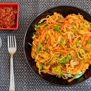 Mixed Schezwan Noodles : Hungry Spoon Jalpaiguri