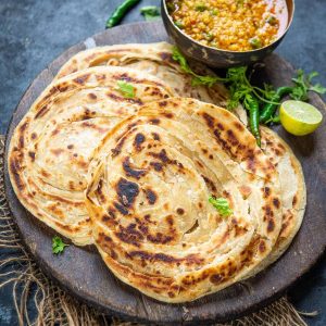 Laccha Paratha & Vegetables : YOKOSO’S JPG