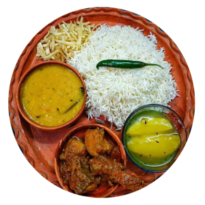 Mutton Thali (Special 6pc) : Kalpana Pisi