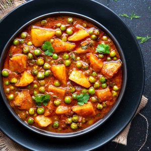 Aloo Matar : Spice N Ice