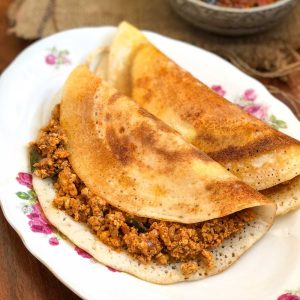 Chicken Dosa : Foodie Boy